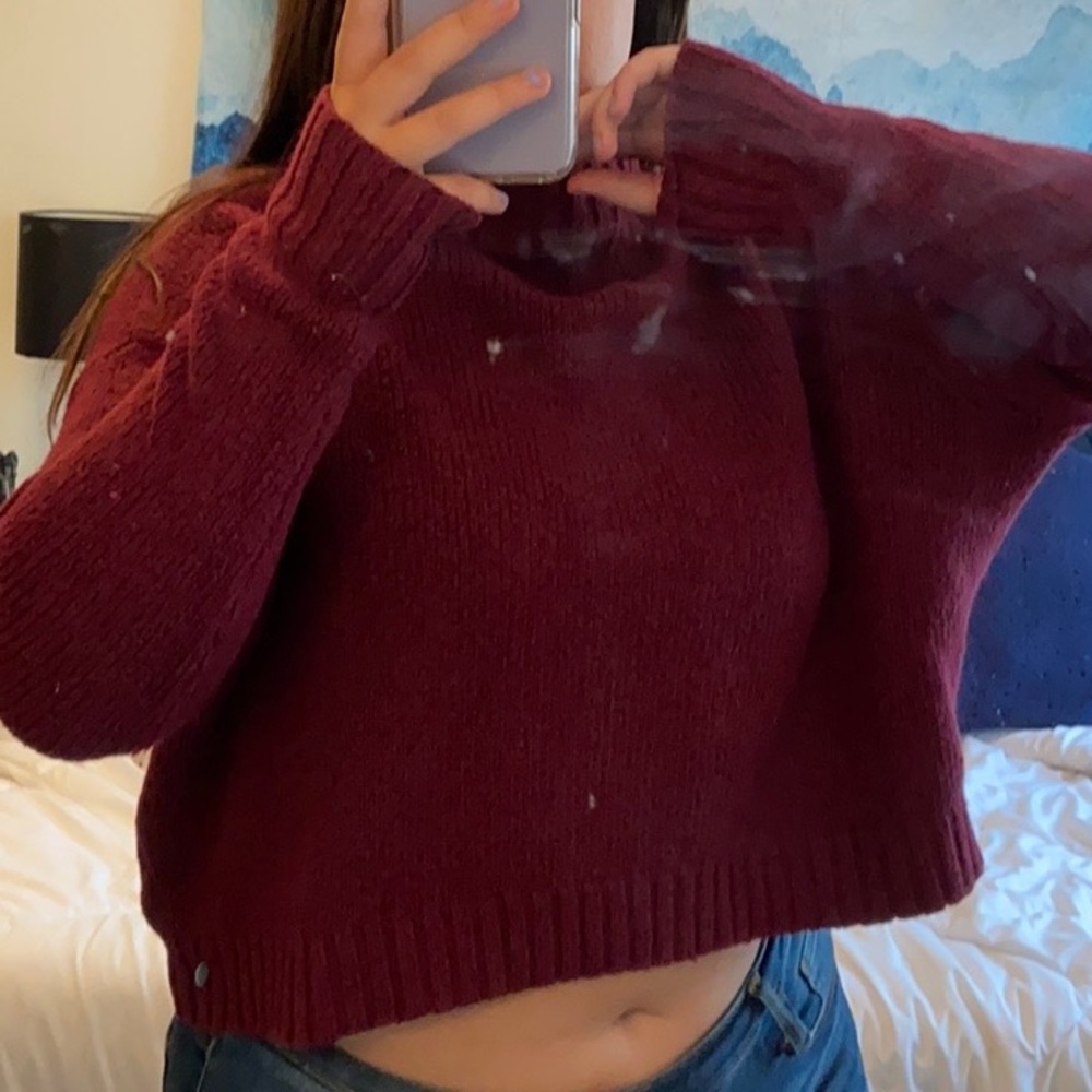 American Eagle Cropped Sweater